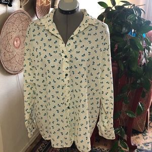 Vintage Button Down Top